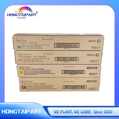Купить Тонер 006R01513 006R01514 006R01515 006R01516 Для Xerox WorkCentre 7525 7530 7500 7535 7545 7556 7800 7830 7835 7845 7855 7900 7970 EC7836 7856 Оригинальный HONGTAIPART онлайн изготовление