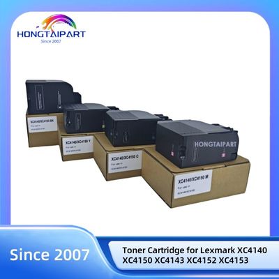 Купить Совместимый тонер K24B6720 C24B6717 M24B6718 Y24B6719 Для Lexmark XC4140 XC4150 XC4143 XC4152 Циановый тонерный картридж онлайн изготовление