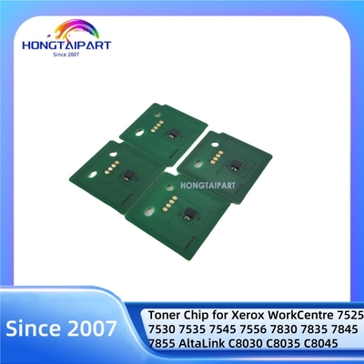 Купить Тонер Чип-BK Y M C 006R01509 006R01510 006R01511 006R01512 Для Xerox WorkCentre 7525 7530 7535 7545 7556 7830 7835 7845 7855 AltaLink C8030 C8035 C8045 C8055 онлайн изготовление