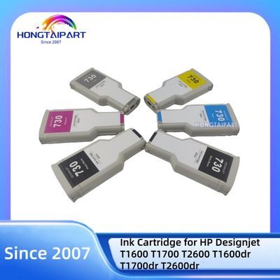 Купить 300ML Ink Cartridge 730 P2V71A-MK P2V73A-PK P2V68A-C P2V70A-Y P2V69A-M P2V72A-G for HP Designjet T1600 T1700 T2600 T1600dr T1700dr T2600dr онлайн изготовление