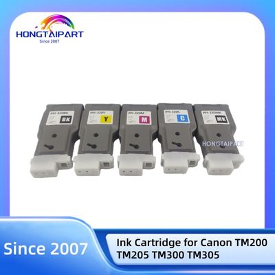 Купить Ink Cartridge 300ML PFI320 PFI-320 for Canon TM200 TM205 TM300 TM305 Compatible with Neutral Packing онлайн изготовление