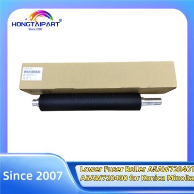 Купить Нижний фьюзерный вал A5AW720401 A5AW720400 для Konica Minolta Press C6085 C6100 C6110 C1085 C1100 Запчасти Поставка Hongtaipart Термоблок Давление онлайн изготовление