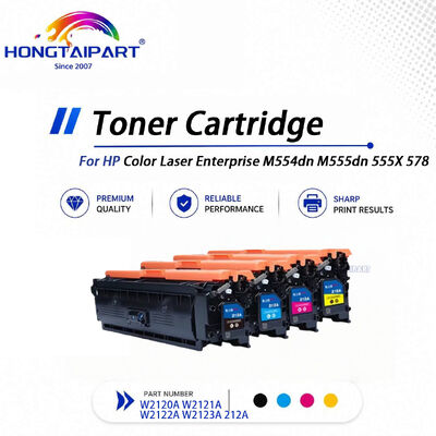 Купить Картридж с тонером 212A W2120A подходит для принтера HP M554dn M555dn M555X M578 онлайн изготовление