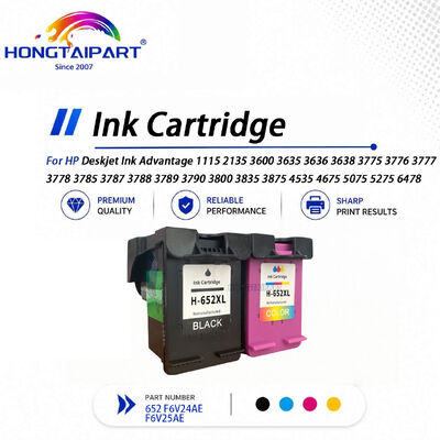 Купить 652 картридж F6V24AE F6V25AE для HP Deskjet 1115 2135 3600 3635 3636 3638 онлайн изготовление