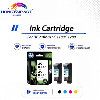 Купить Чип-валидированный оригинальный картридж HP45 51645A и HP78 6578D, не растекающийся, архивный, совместимый с плоттерами HP 710c 815C 1180C 1280 CAD онлайн изготовление