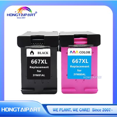 Картридж чернил 3YM81AL 3YM80AL 667XL 667 Для принтера HP DeskJet Ink Advantage 1275 2374 2375 2376 2775 2776, плюс 6475 6476, DeskJet Plus Ink Advantage 6075