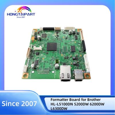 Плата форматирования для Brother HL-L5100DN 5200DW 6200DW L6300DW Hongtaipart Запасные части для принтера Плата форматирования Главная плата Материнская плата Плата управления