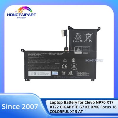 Аккумулятор ноутбука NP50BAT-4-54 4ICP7 89% Новый для Clevo NP70 X17 AT22 15.2V 49WH