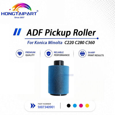 Износостойкий ролик захвата АПД Konica Minolta C220 C280 C360 с плавной подачей, номер детали 9J07340901