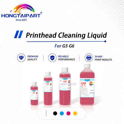 Residue‑dissolving UV Printhead Cleaning Liquid Corrosion‑free Moisture‑locking Compatible For G5 G6 UV Printer