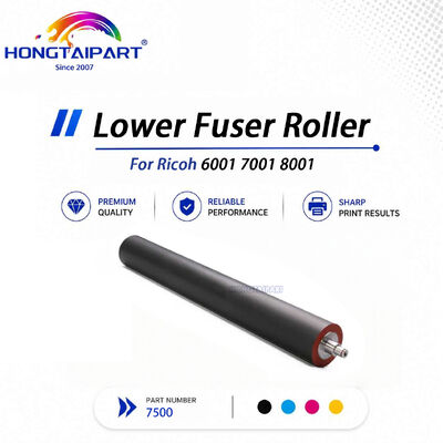 Anti‑Deformation Heavy Weight Lower Fuser Roller For Ricoh 6001 7001 8001 Copier