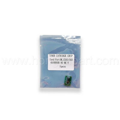 Обломок патрона тонера для OKI C532DN MC573DN 6K 46490610 46490611 46490609 46490612 обломок переустановленный обломоками тонера Konica Minolta